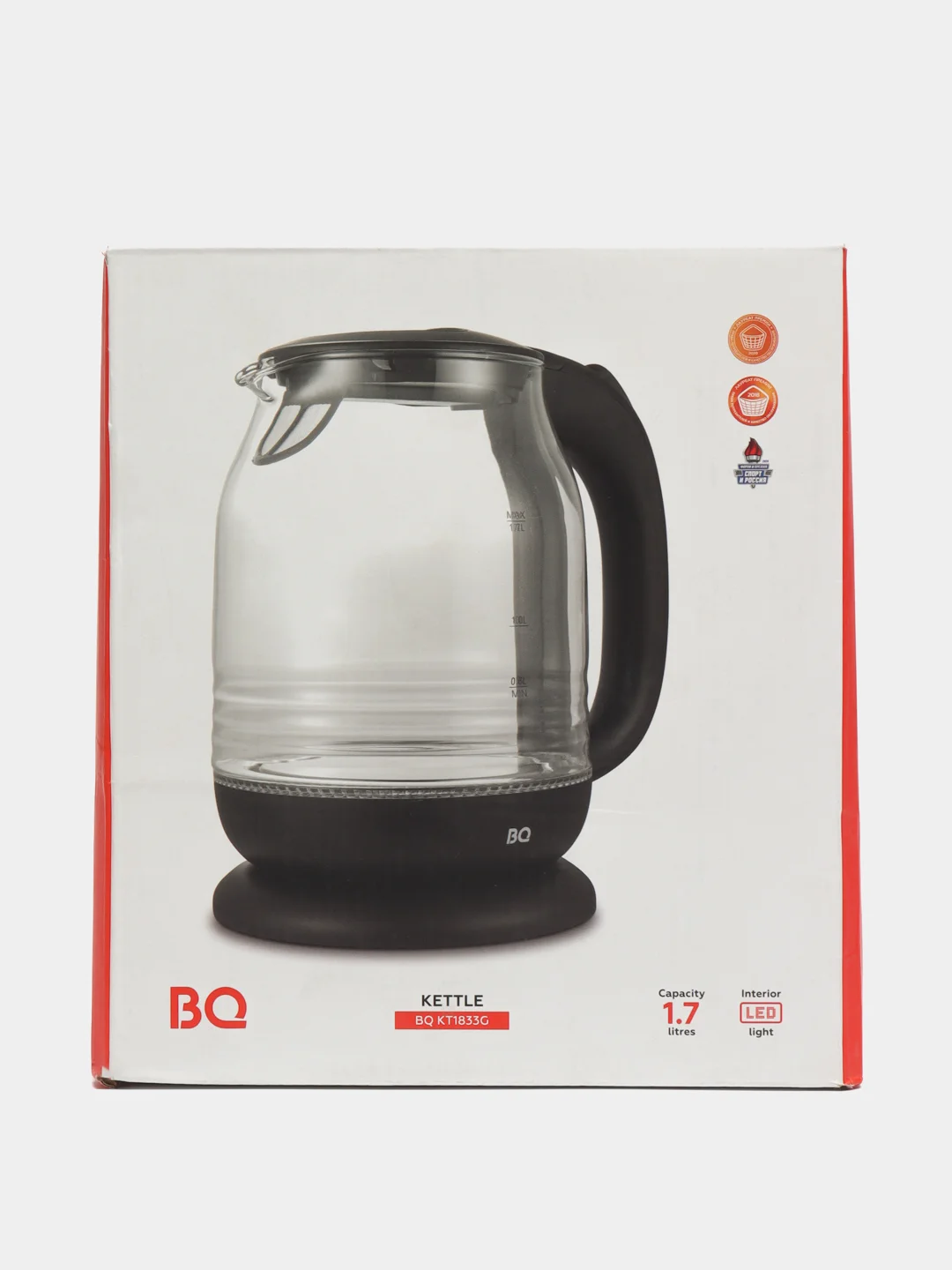 Чайник электрический BQ KT1833G Черный