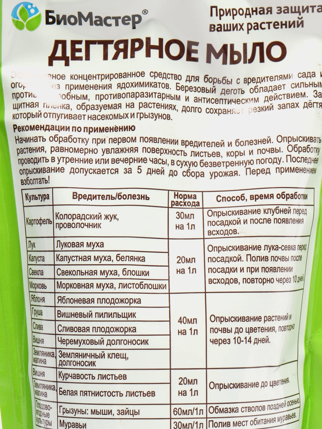 Дегтярное мыло 0,35 БиоМастер