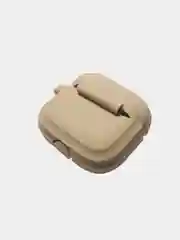 Бежевый силиконовый чехол для наушников AirPods Pro, AirPods Pro 2, AirPods 3