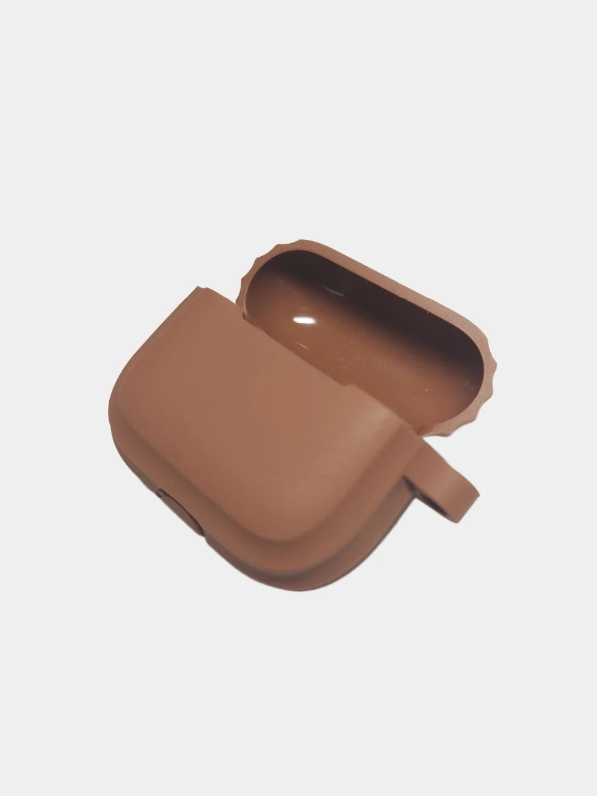 Коричневый силиконовый чехол для наушников AirPods Pro, AirPods Pro 2, AirPods 3