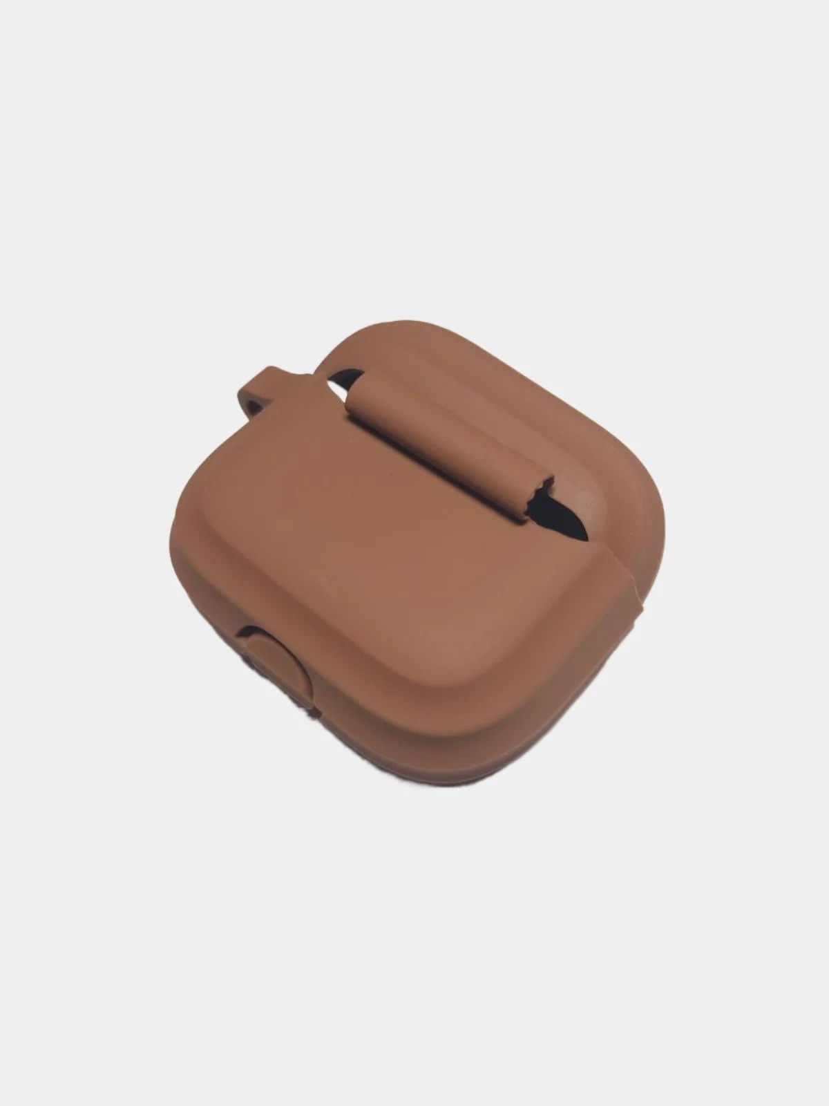 Коричневый силиконовый чехол для наушников AirPods Pro, AirPods Pro 2, AirPods 3