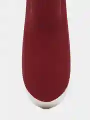 Бордовый вибратор ZDB383