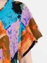 Разноцветный женское платье туника