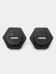 Гнездо USB 2.0 герметичное на корпус