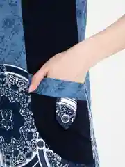 Синий туника арт.7002