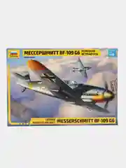 Черный сборная модель Самолет Мессершмитт "BF-109 F4" и "BF-109 G6" масштаб 1:48 КИТ пластик