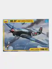 Черный сборная модель Советский истребитель Як-9Д и Як-9Т масштаб 1:48 КИТ, пластик