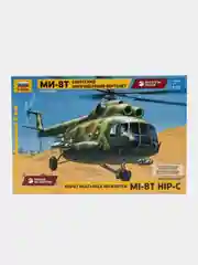 Зелёный хаки сборная модель Советский многоцелевой вертолёт Ми-8 масштаб 1:72 КИТ пластик