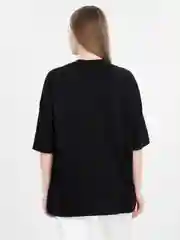Черный футболка оверсайз "YES/NO", унисекс, oversize, T-Shirt с принтом, хлопок