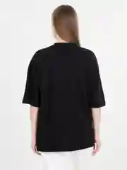 Черный футболка оверсайз "Futbolka", унисекс, oversize, T-Shirt с принтом, хлопок