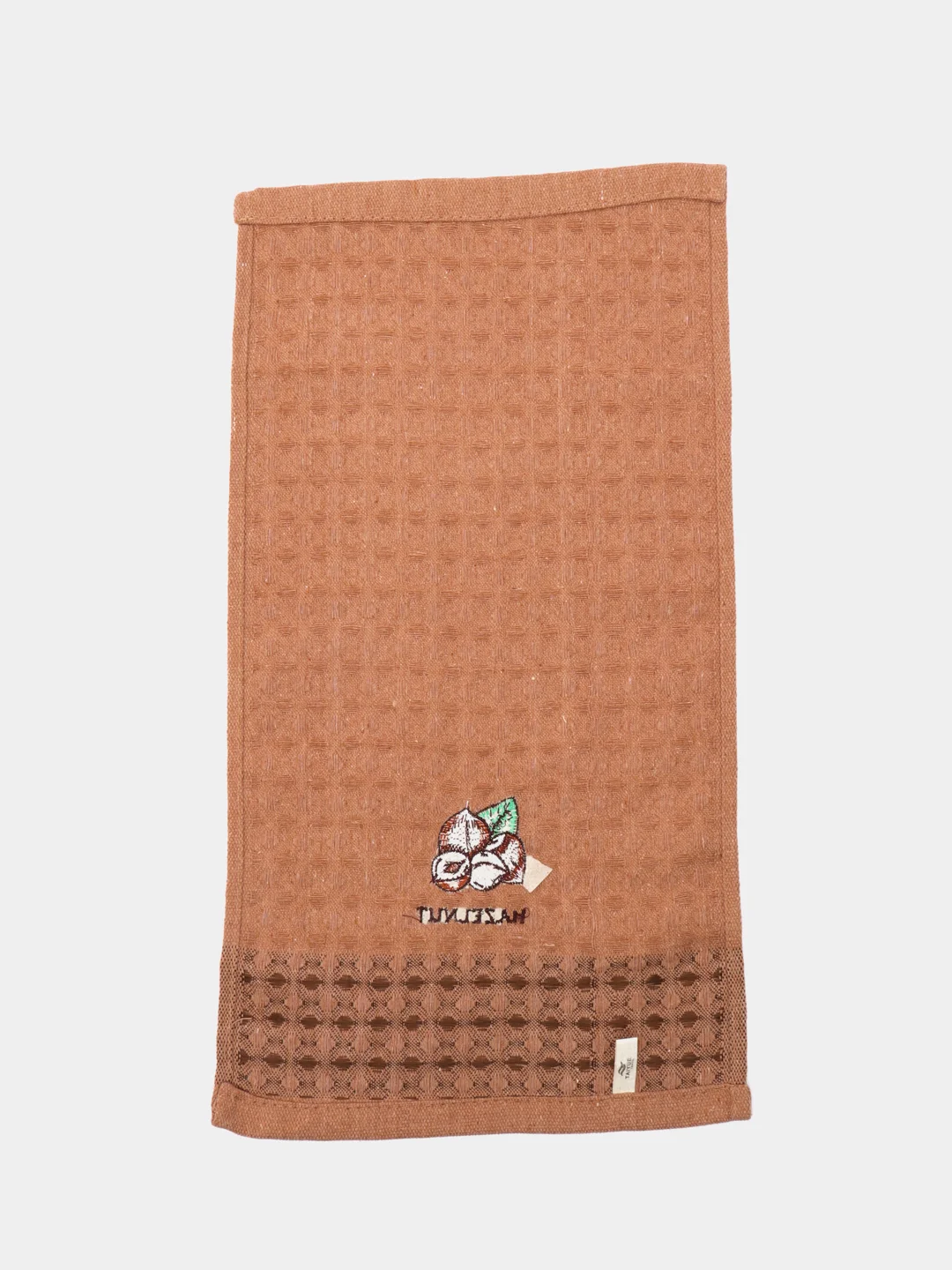 Коричневый полотенце кухонное 25*50см