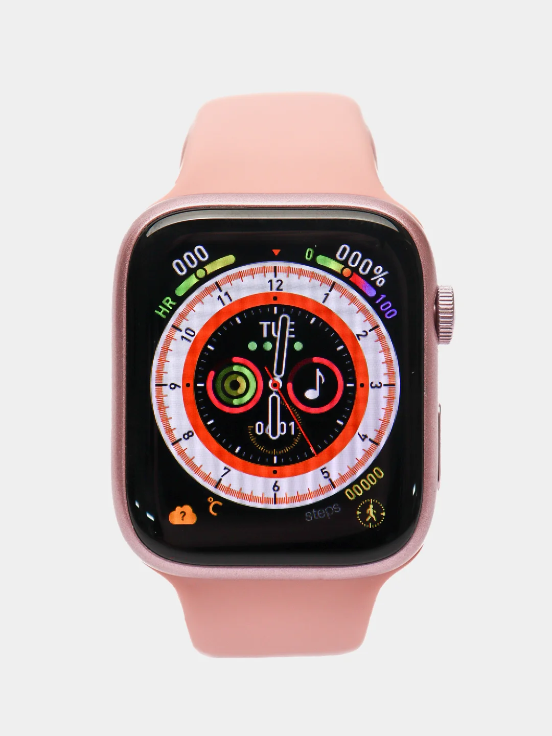 Розовый умные часы Smart Watch X8 Pro, 45 мм