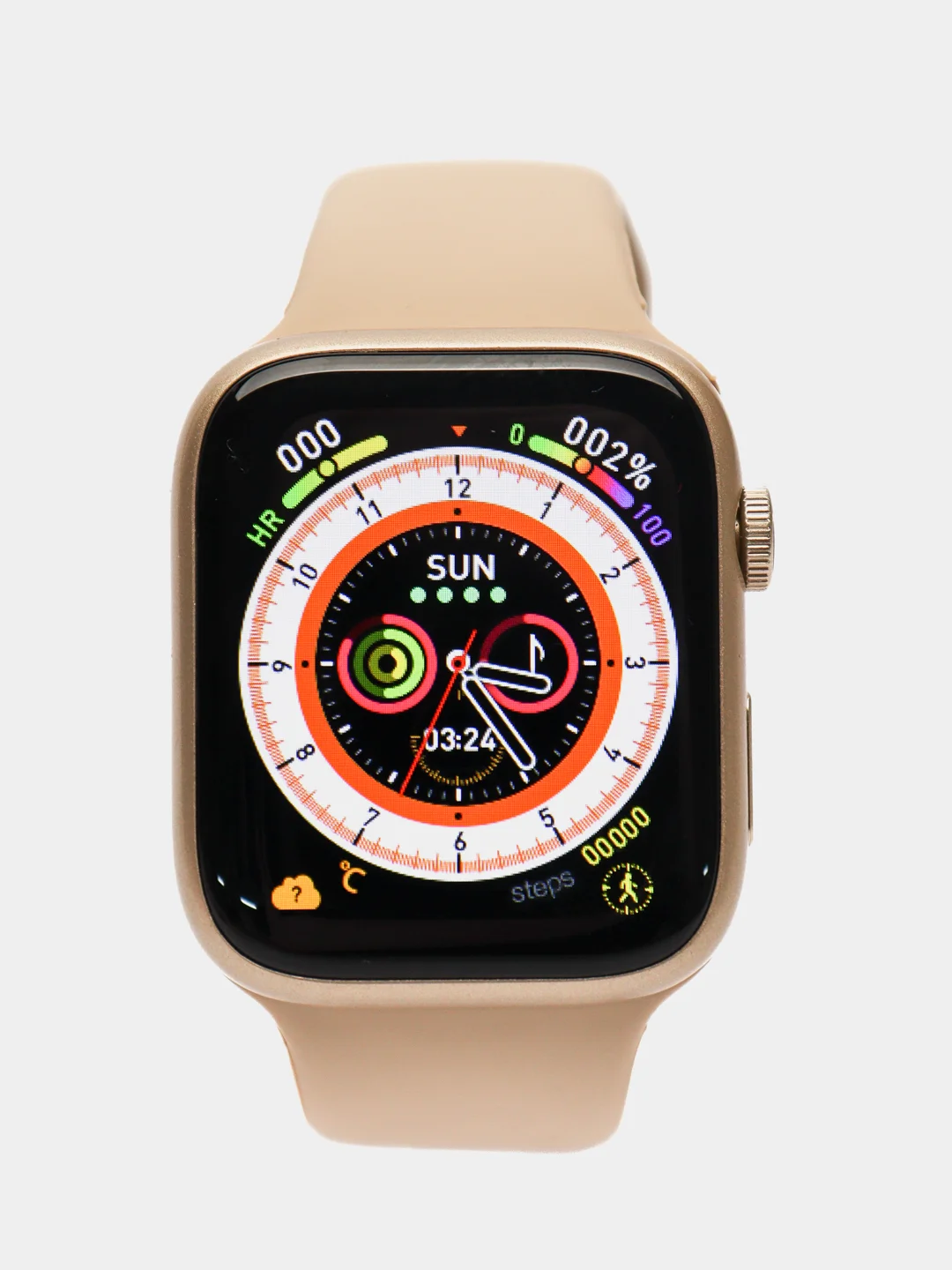 Золотой умные часы Smart Watch X8 Pro, 45 мм