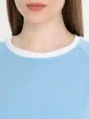 Аметистовый женский костюм шорты с футболкой