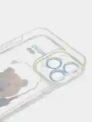 Кораллово-розовый apple iPhone 15, Айфон 15 чехол матовый с обьемный с принтом для iPhone 15