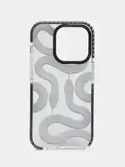 Оливковый apple iPhone 15, Айфон 15 чехол матовый с обьемный с принтом для iPhone 15