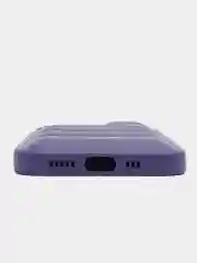Лавандовый apple iPhone 15, Айфон 15 чехол матовый с обьемный с принтом для iPhone 15