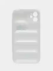 Лазурный apple iPhone 15, Айфон 15 чехол матовый с обьемный с принтом для iPhone 15