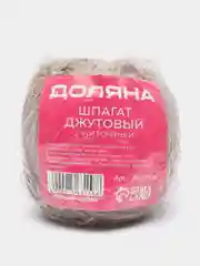 Шпагат джутовый, двухниточный, верёвка, бечевка, 1,12 текс, 5, 10 и 50 метров