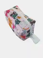 Розовый косметичка женская, дорожная, пенал, несессер, органайзер