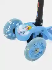 Розовый самокат детский 2- 5 лет со светящимися колесами