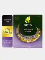 Чай зеленый CURTIS Lavender Fleur, c лавандой, 100 пакетиков