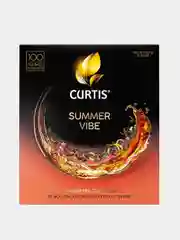 Чай черный CURTIS Summer Vibe, c чабрецом, мятой и ароматом цитрусовых, 100 пакетиков