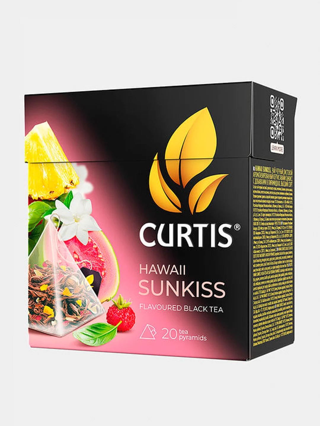 Чай черный CURTIS Hawaii Sunkiss, с ароматом гуавы, 20 пирамидок
