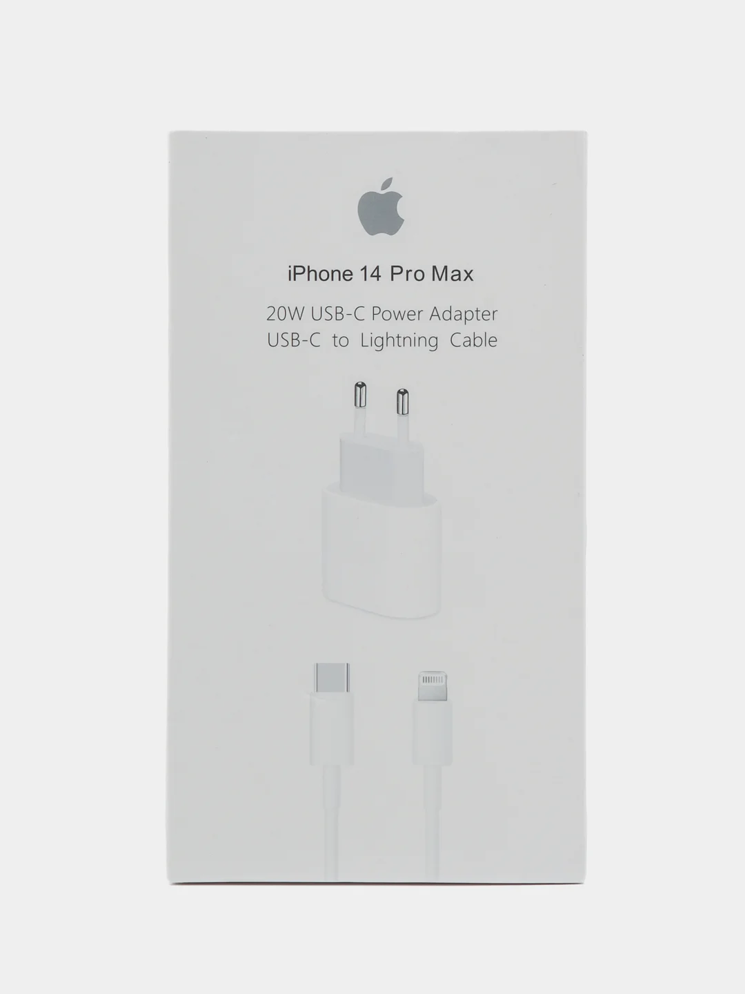 Блок питания для iPhone, 25w, с быстрой зарядкой, с кабелем Type-C - lightning, зарядка