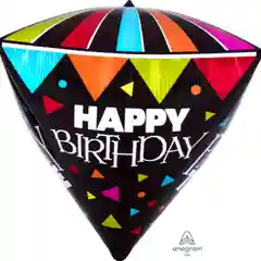 Шар фольгированный на день рождения 3D-сфера "Party", 38 см * 43 см