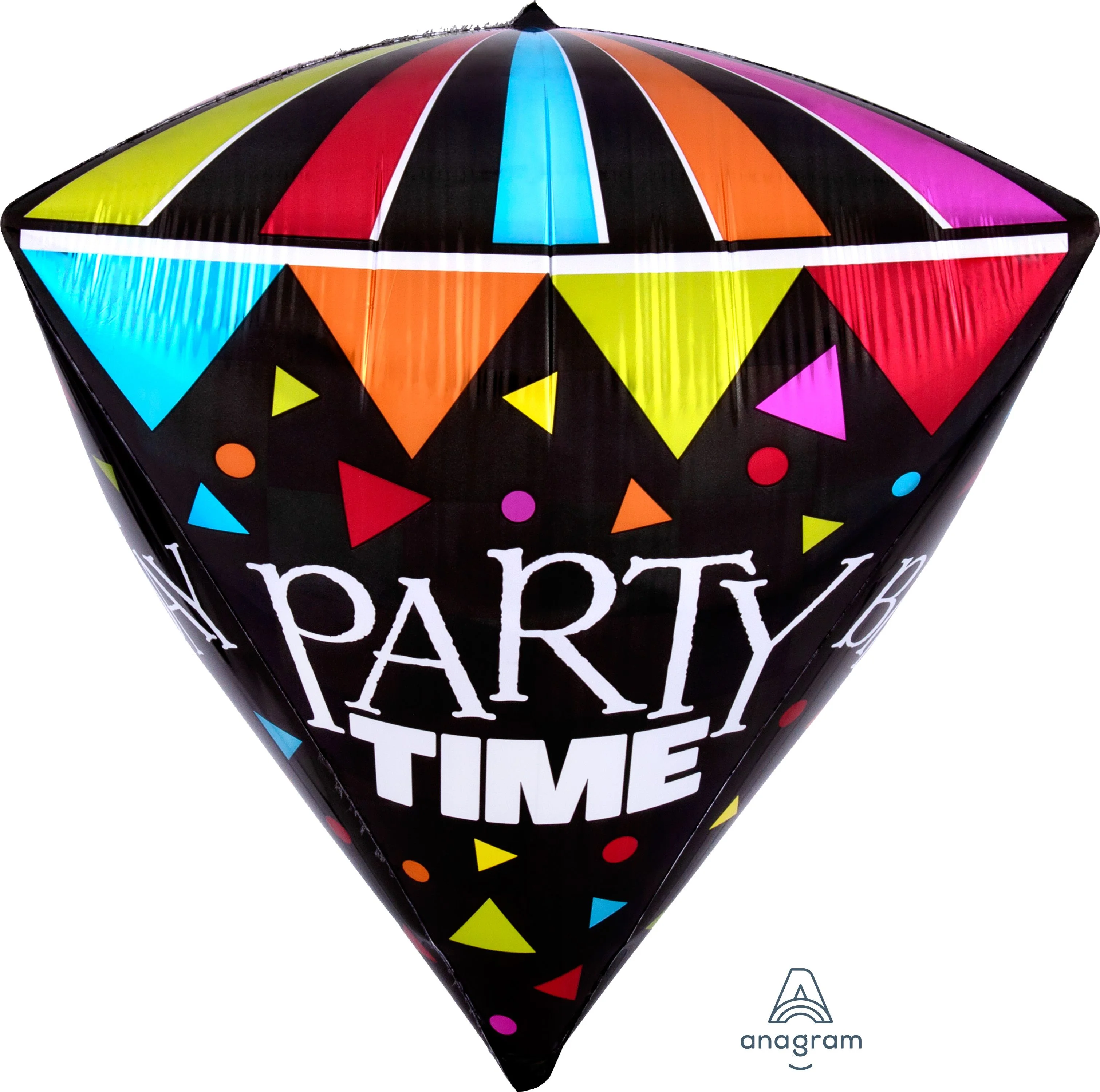 Шар фольгированный на день рождения 3D-сфера "Party", 38 см * 43 см
