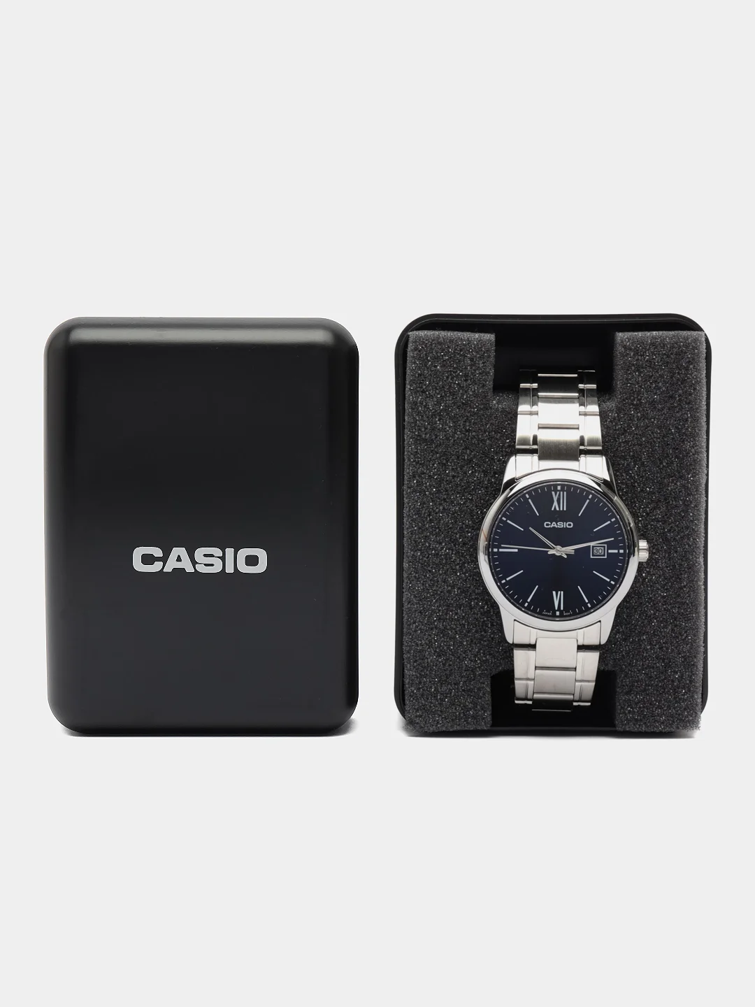 Темно-синий часы CASIO MTP-V002