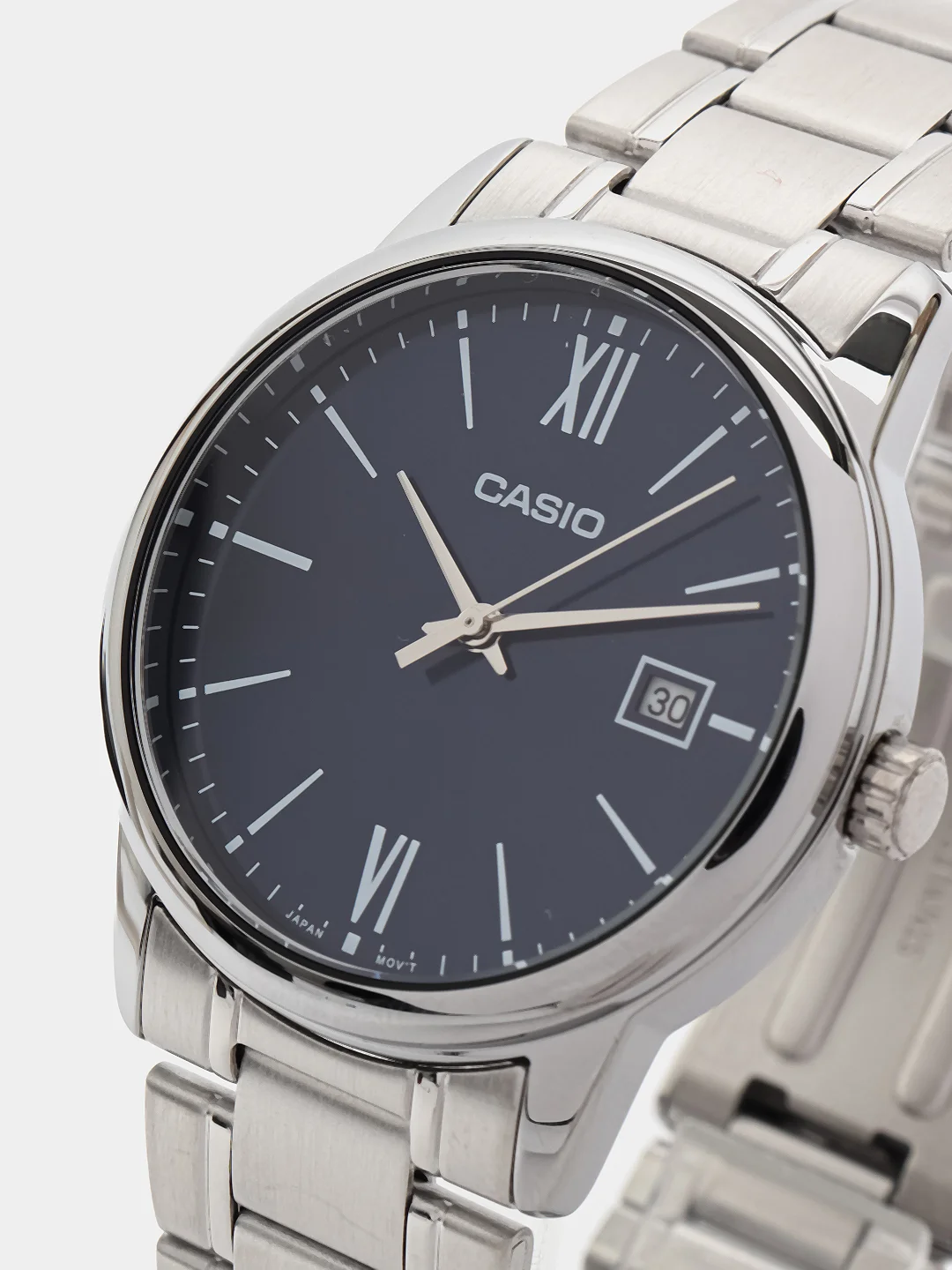 Темно-синий часы CASIO MTP-V002