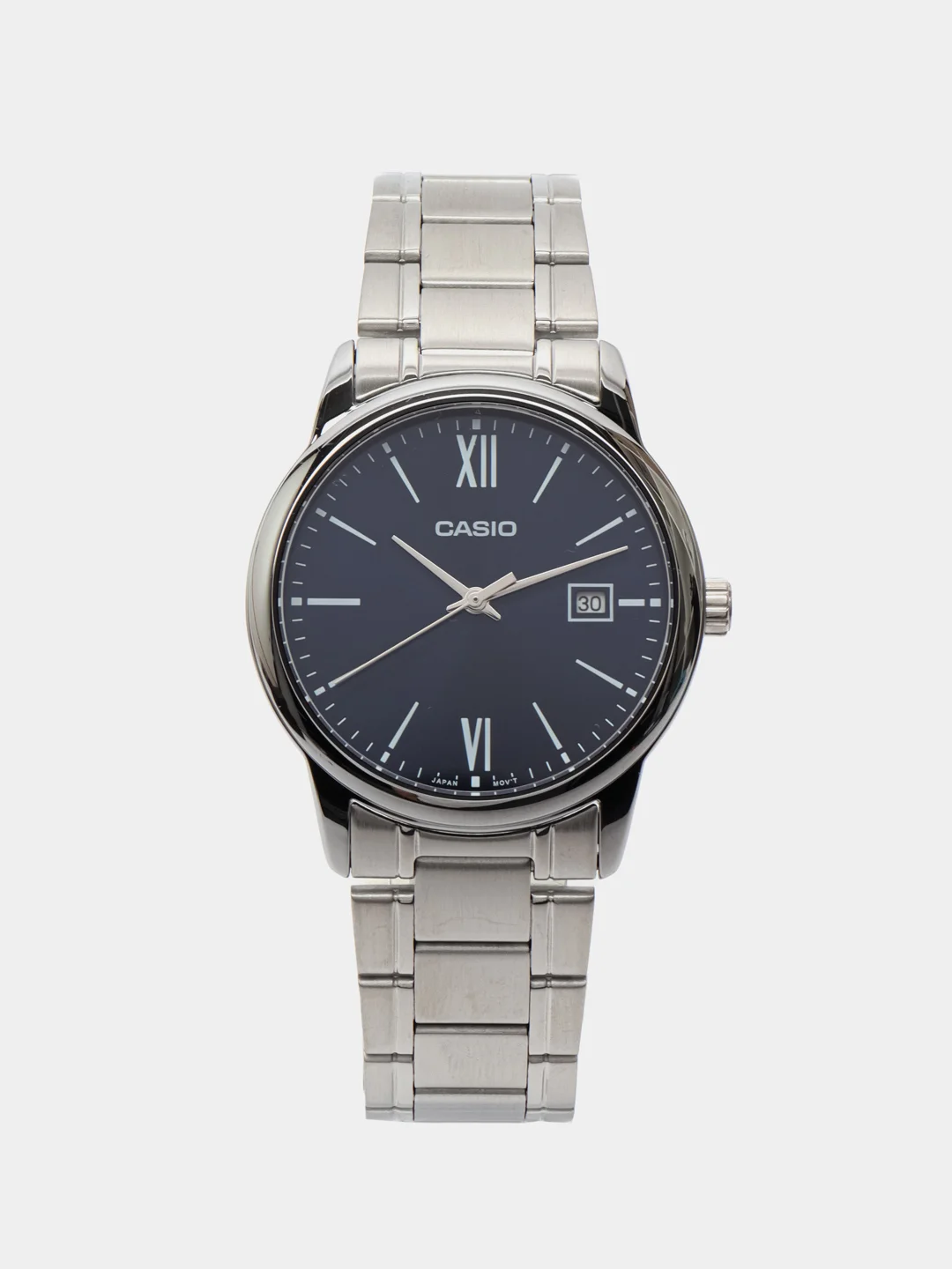 Темно-синий часы CASIO MTP-V002