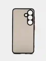 Черный чехол для Samsung Galaxy S24Ultra/S23Ultra/S23/S23 Plus/S24/S24 Plus/A15/A25/A35/A55