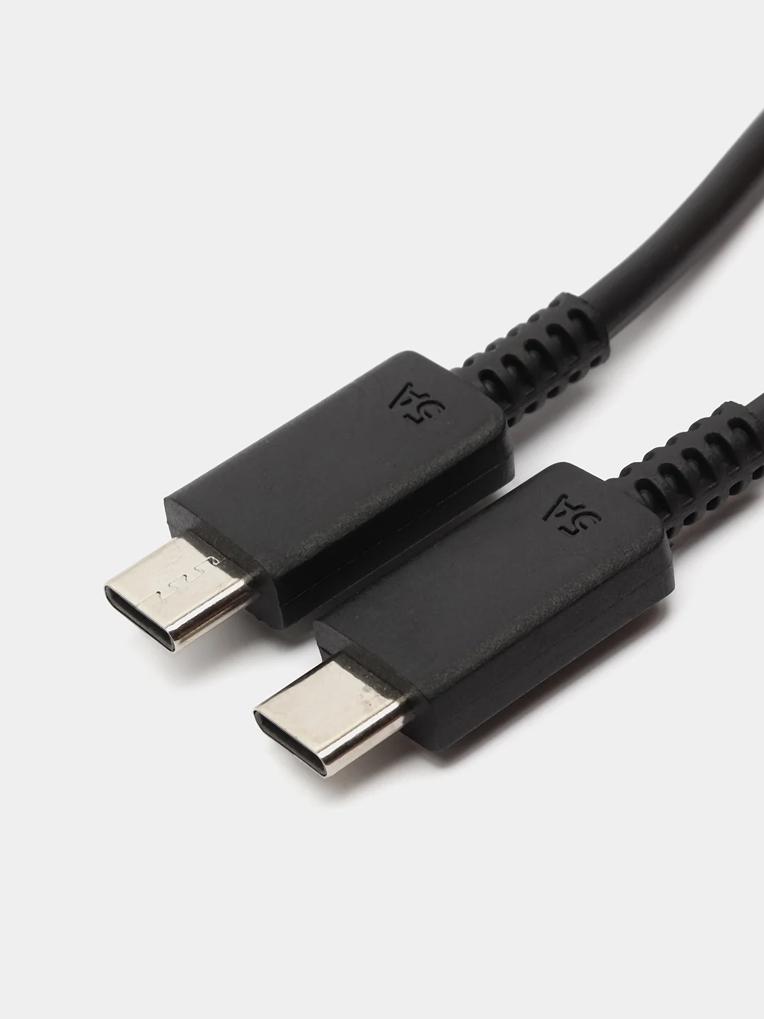 Черный кабель USB Type-C - Type-C/5A