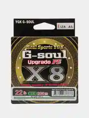 Плетёный шнур для рыбалки G-Soul Upgrade X8, 200 м