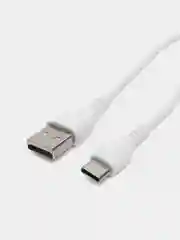 Белый usb - кабель Type-C Borofone BX51 / Кабель для телефона тайпси