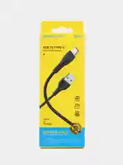 Белый usb - кабель Type-C Borofone BX51 / Кабель для телефона тайпси