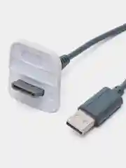 Зарядный кабель для геймпада Xbox 360 (Play and Charge) белый