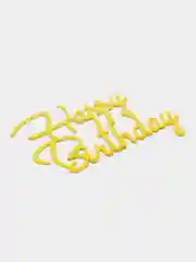 Золотистый хаки топпер для украшения торта Happy birthday