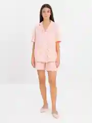 Желтый костюм женский, летний: кофта и шорты