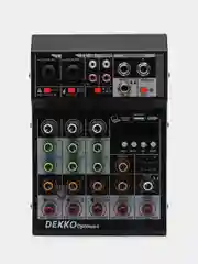 Микшерный пульт DEKKO F4A 4-канальный