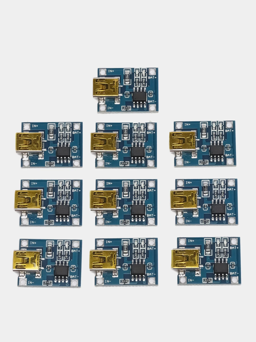 Модуль заряда аккумуляторов TP4056 (mini USB)