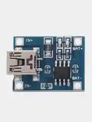 Модуль заряда аккумуляторов TP4056 (mini USB)