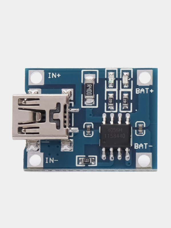 Модуль заряда аккумуляторов TP4056 (mini USB)