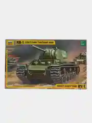 Зелёный хаки сборная модель Советский тяжелый танк "КВ-1" масштабная модель 1:35 КИТ пласти