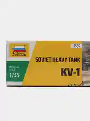 Зелёный хаки сборная модель Советский тяжелый танк "КВ-1" масштабная модель 1:35 КИТ пласти
