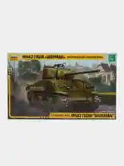 Зелёный хаки сборная модель Американский средний танк М4А2 (76) W Шерман масштаб 1:35 КИТ пластик