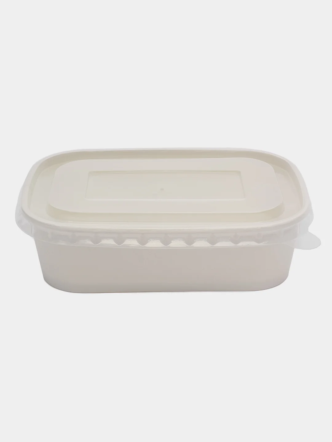 Белый контейнер для еды, ланч-бокс, коробка для продуктов, 2 шт